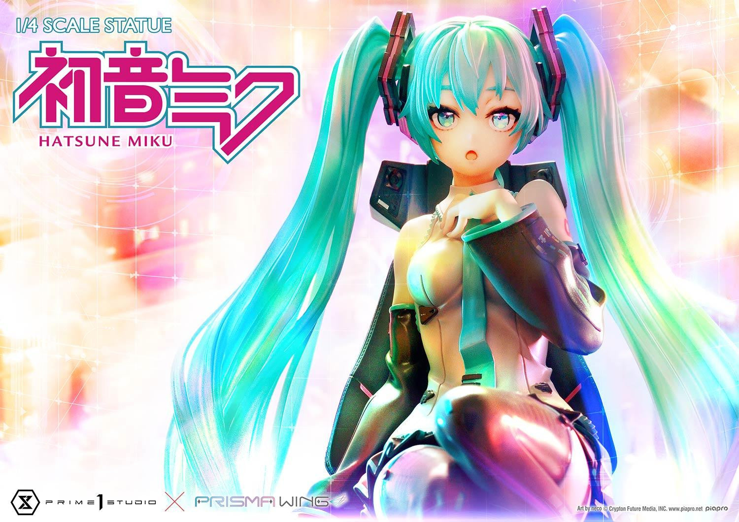 PRE-ORDER PRISMA WING - Vocaloid - Hatsune Miku "Art by neco": Bonus Ver. 1/4