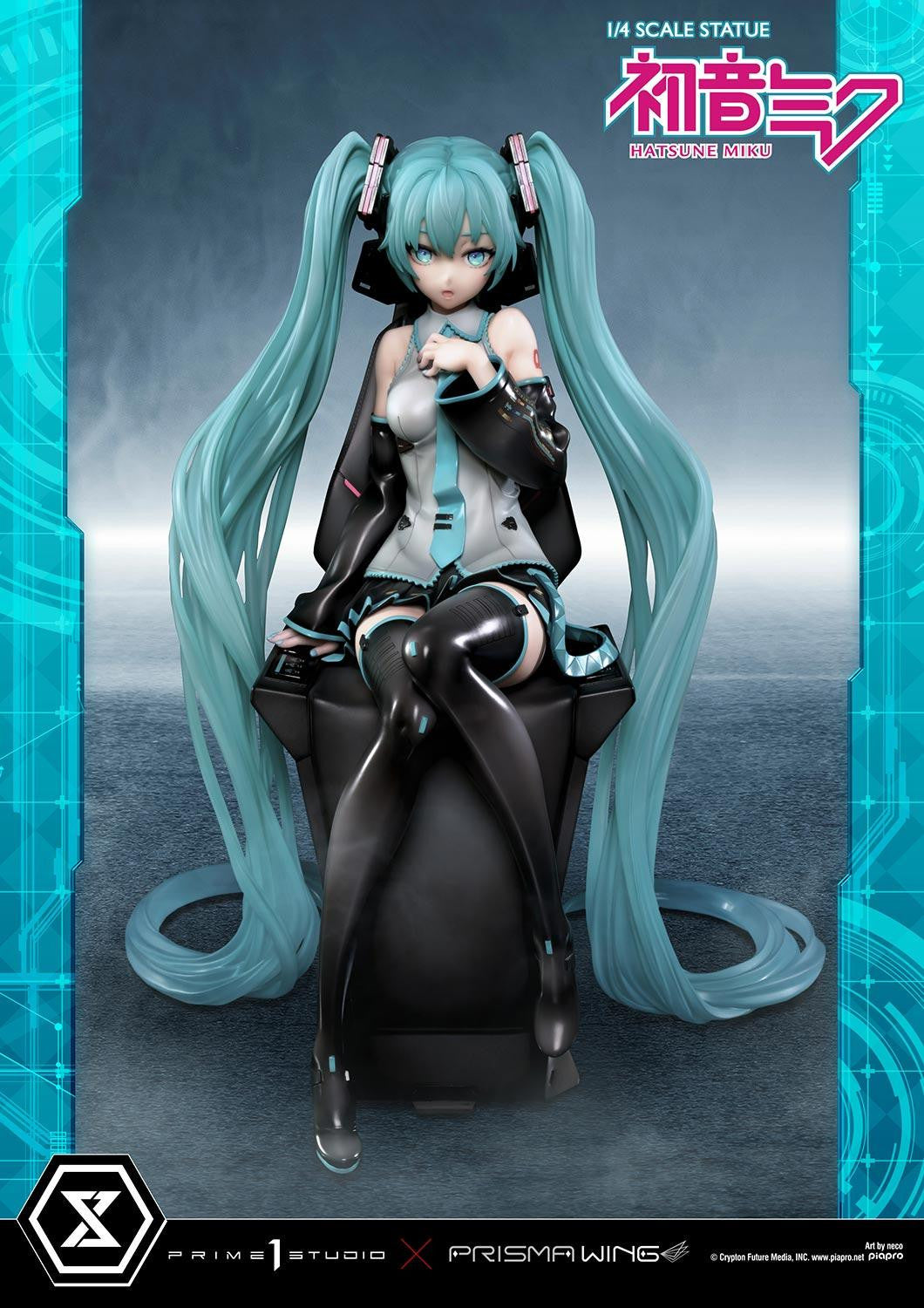 PRE-ORDER PRISMA WING - Vocaloid - Hatsune Miku "Art by neco": Bonus Ver. 1/4