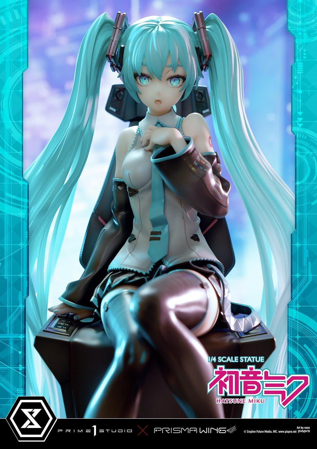 PRE-ORDER PRISMA WING - Vocaloid - Hatsune Miku "Art by neco": Bonus Ver. 1/4