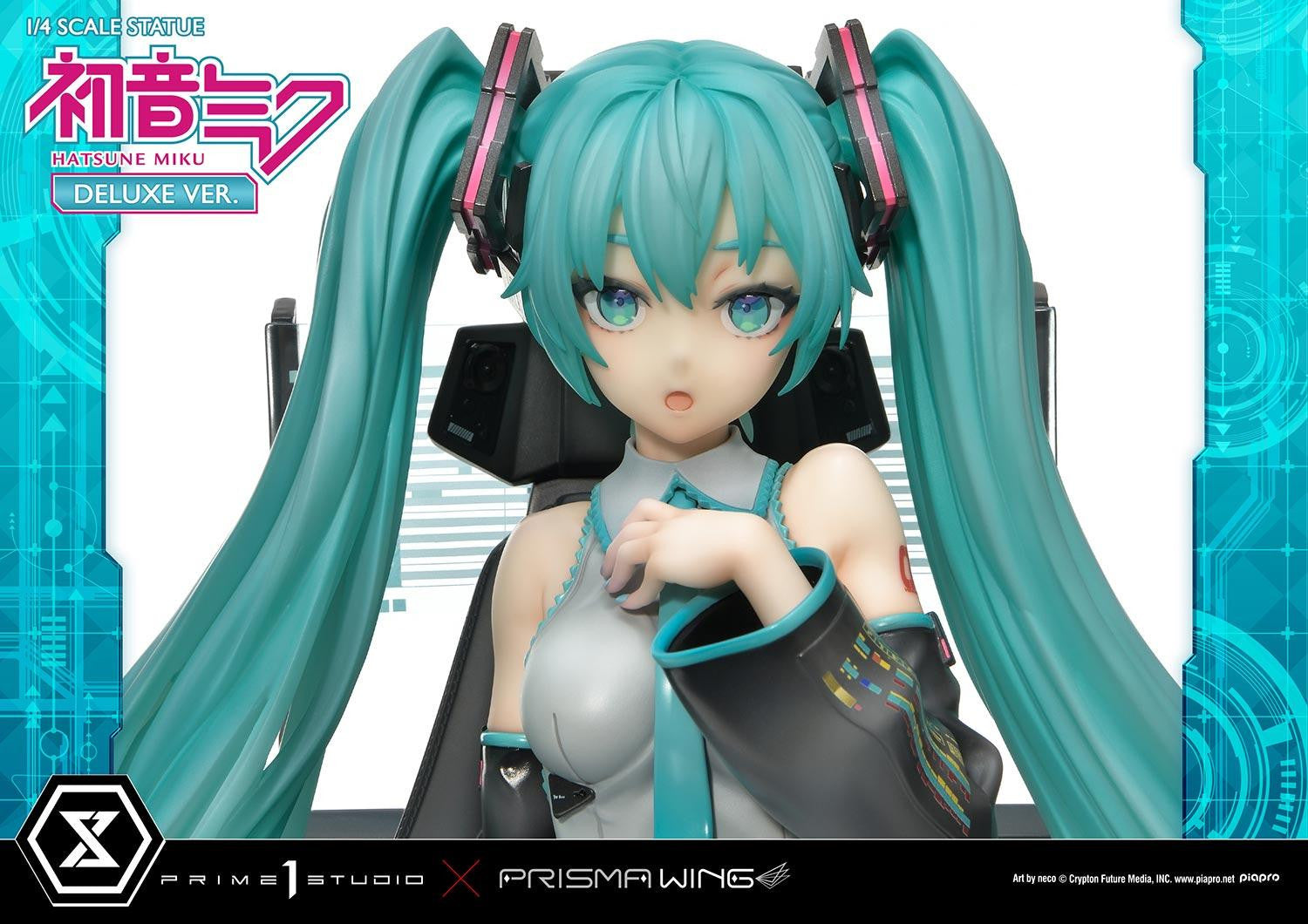 PRE-ORDER PRISMA WING - Vocaloid - Hatsune Miku "Art by neco": Deluxe Bonus Ver. 1/4