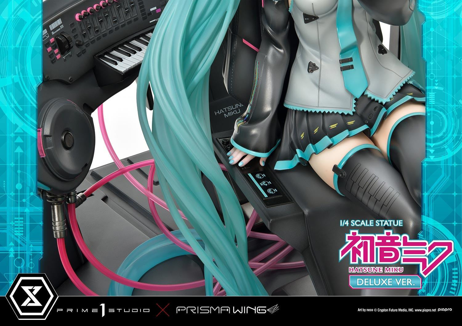 PRE-ORDER PRISMA WING - Vocaloid - Hatsune Miku "Art by neco": Deluxe Bonus Ver. 1/4