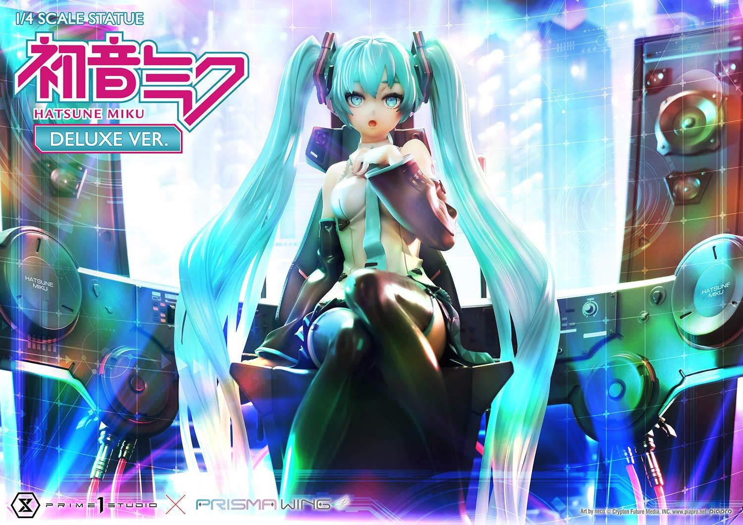 PRE-ORDER PRISMA WING - Vocaloid - Hatsune Miku "Art by neco": Deluxe Bonus Ver. 1/4