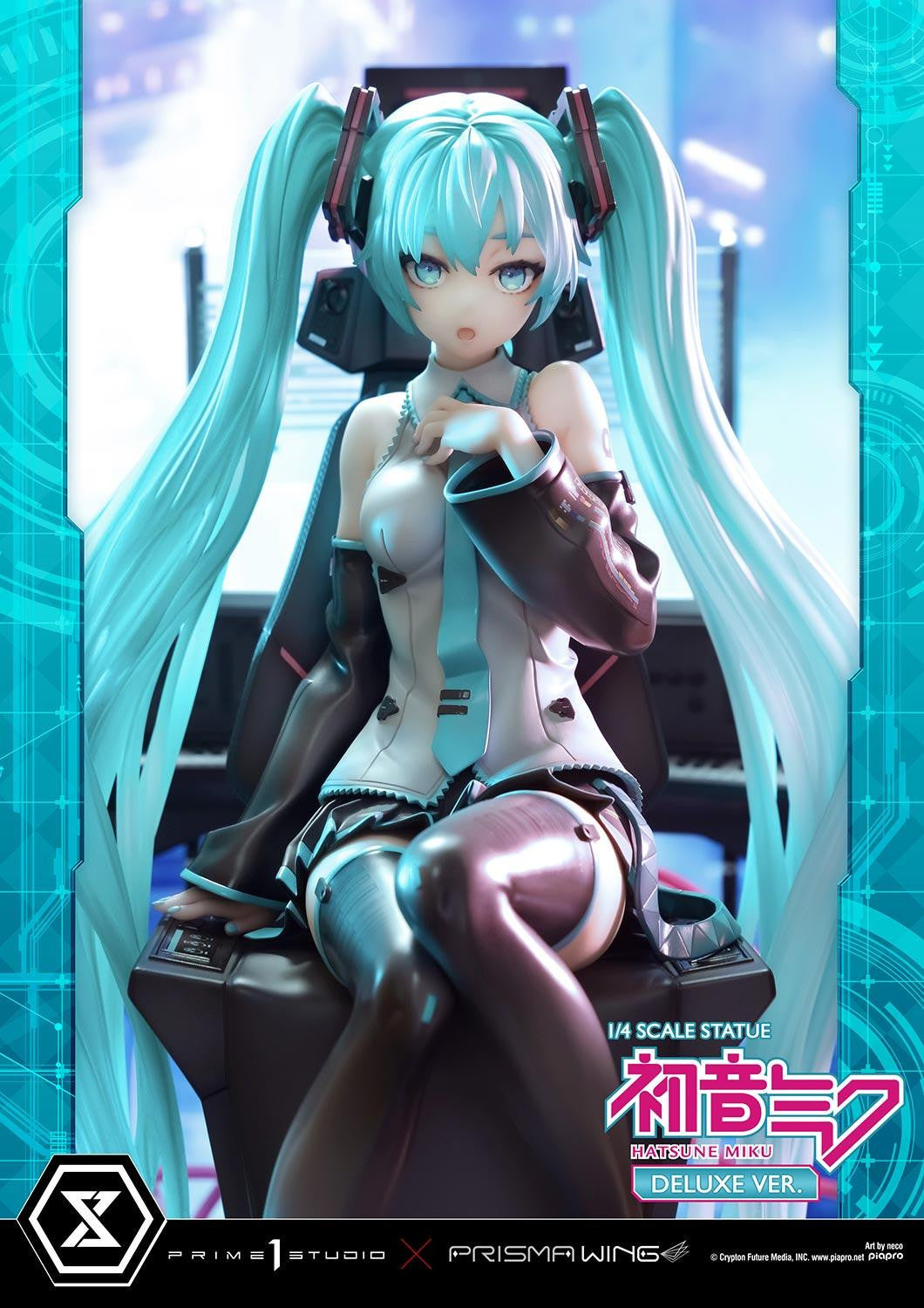 PRE-ORDER PRISMA WING - Vocaloid - Hatsune Miku "Art by neco": Deluxe Bonus Ver. 1/4