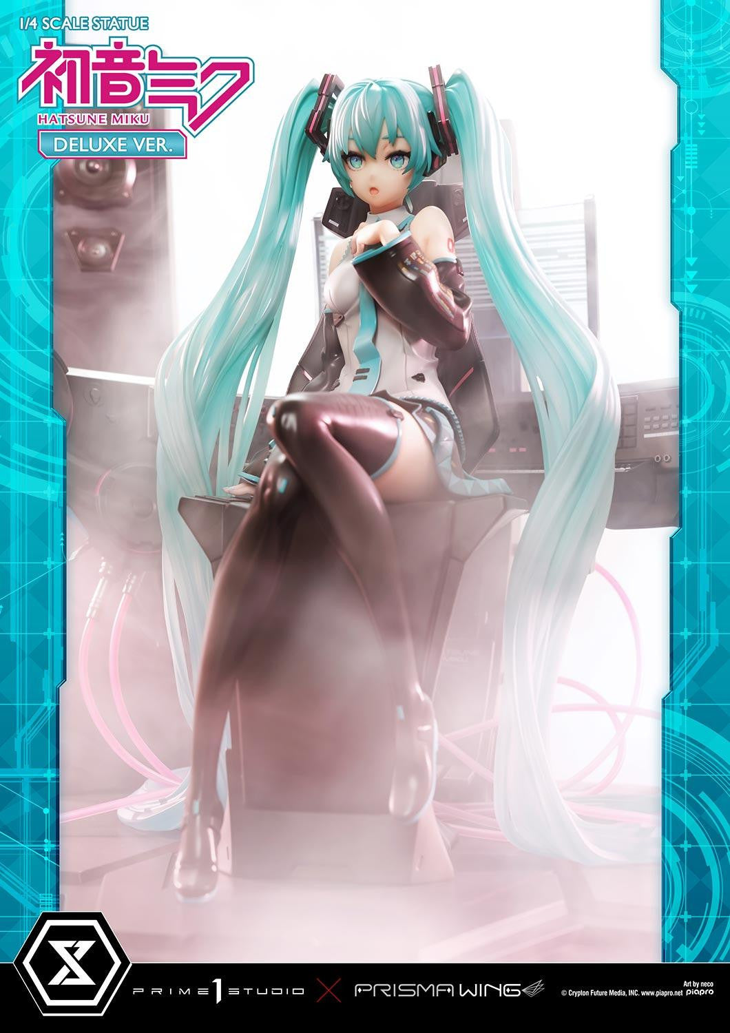 PRE-ORDER PRISMA WING - Vocaloid - Hatsune Miku "Art by neco": Deluxe Bonus Ver. 1/4