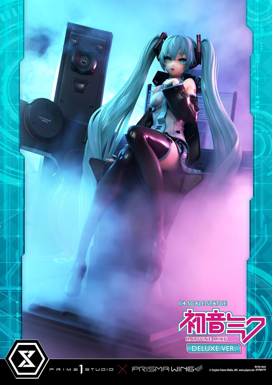 PRE-ORDER PRISMA WING - Vocaloid - Hatsune Miku "Art by neco": Deluxe Bonus Ver. 1/4