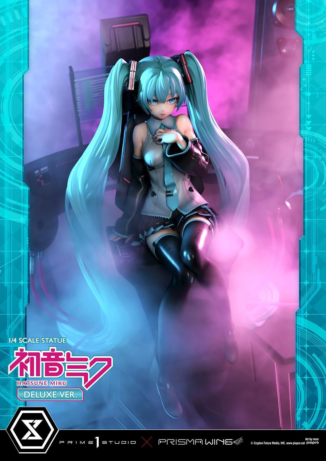 PRE-ORDER PRISMA WING - Vocaloid - Hatsune Miku "Art by neco": Deluxe Bonus Ver. 1/4