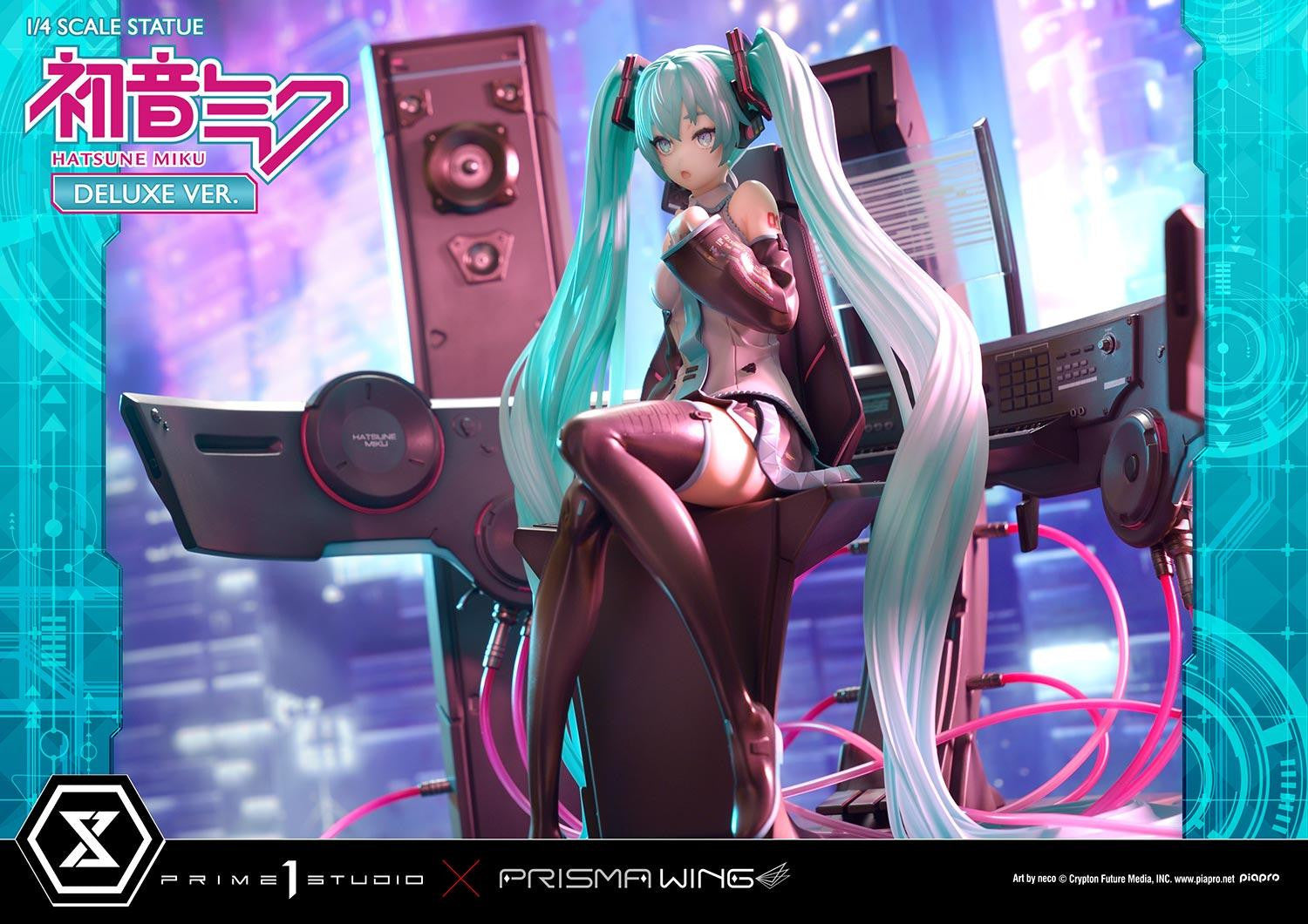 PRE-ORDER PRISMA WING - Vocaloid - Hatsune Miku "Art by neco": Deluxe Bonus Ver. 1/4