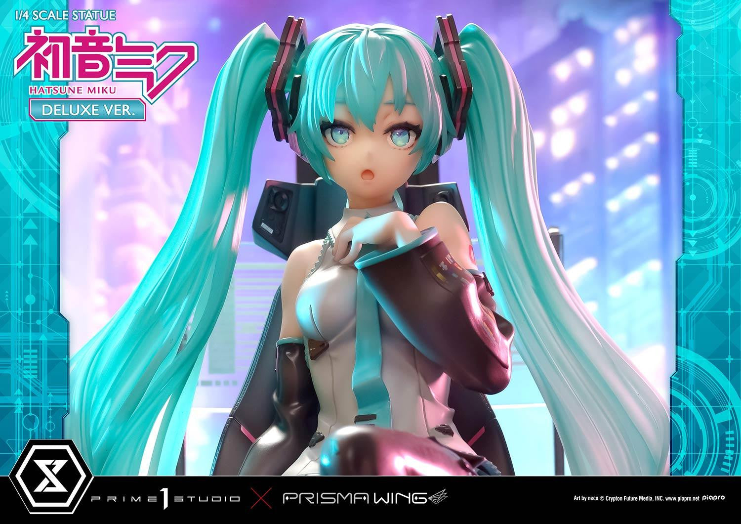 PRE-ORDER PRISMA WING - Vocaloid - Hatsune Miku "Art by neco": Deluxe Bonus Ver. 1/4