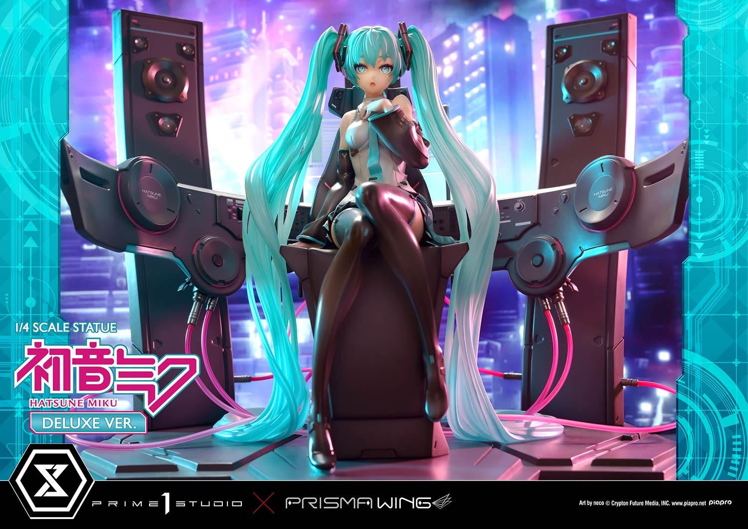 PRE-ORDER PRISMA WING - Vocaloid - Hatsune Miku "Art by neco": Deluxe Bonus Ver. 1/4