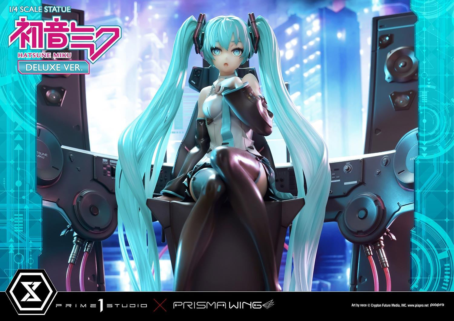 PRE-ORDER PRISMA WING - Vocaloid - Hatsune Miku "Art by neco": Deluxe Bonus Ver. 1/4