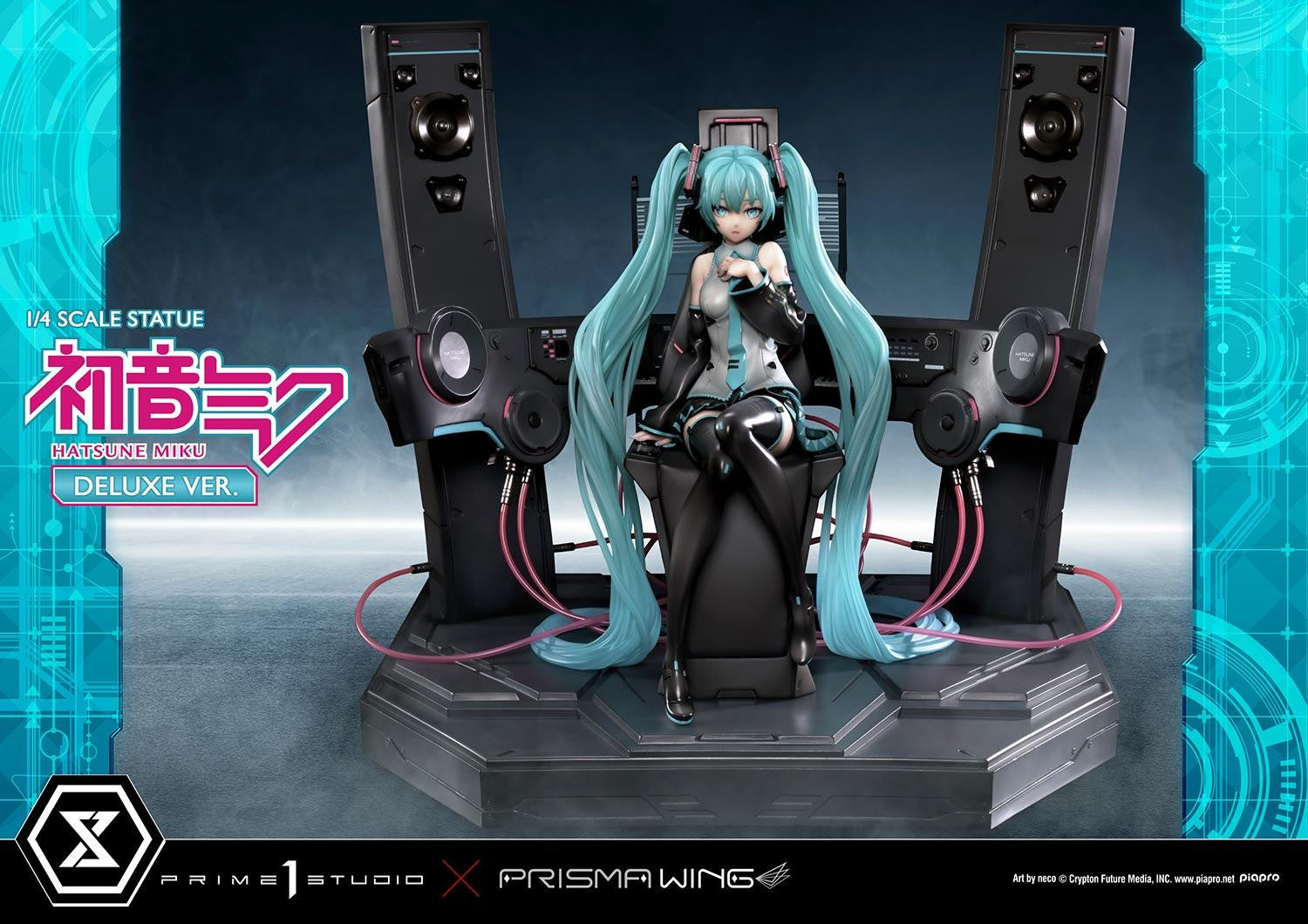 PRE-ORDER PRISMA WING - Vocaloid - Hatsune Miku "Art by neco": Deluxe Bonus Ver. 1/4