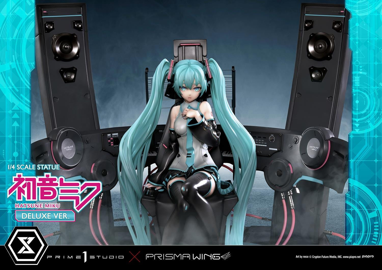 PRE-ORDER PRISMA WING - Vocaloid - Hatsune Miku "Art by neco": Deluxe Bonus Ver. 1/4