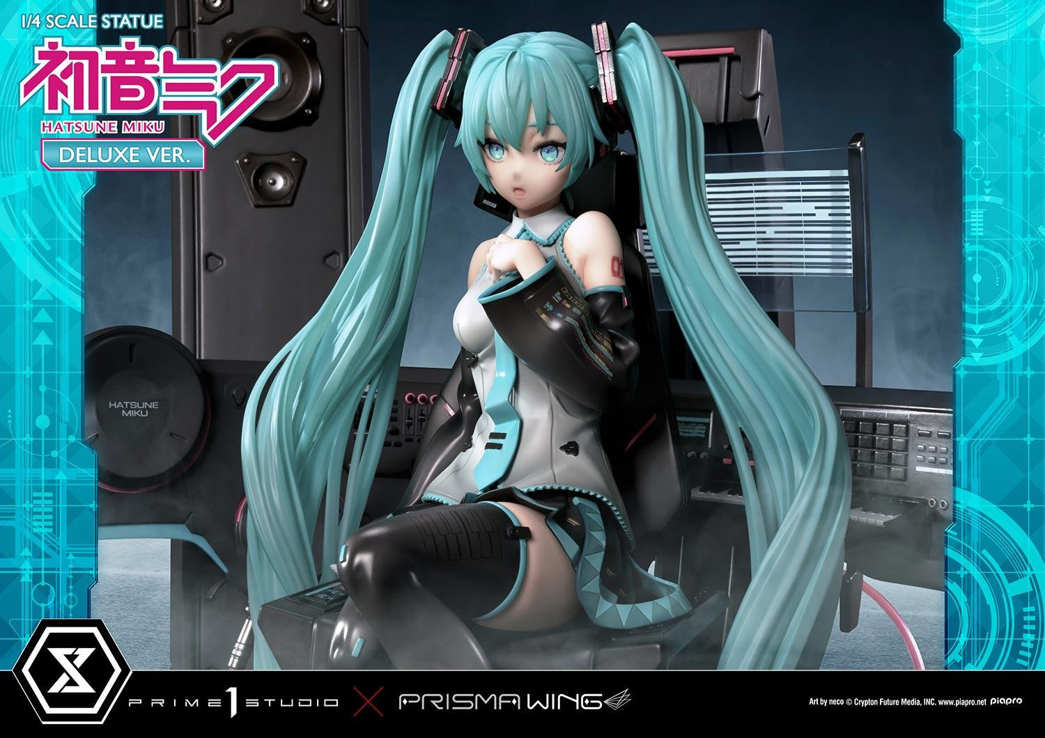 PRE-ORDER PRISMA WING - Vocaloid - Hatsune Miku "Art by neco": Deluxe Bonus Ver. 1/4
