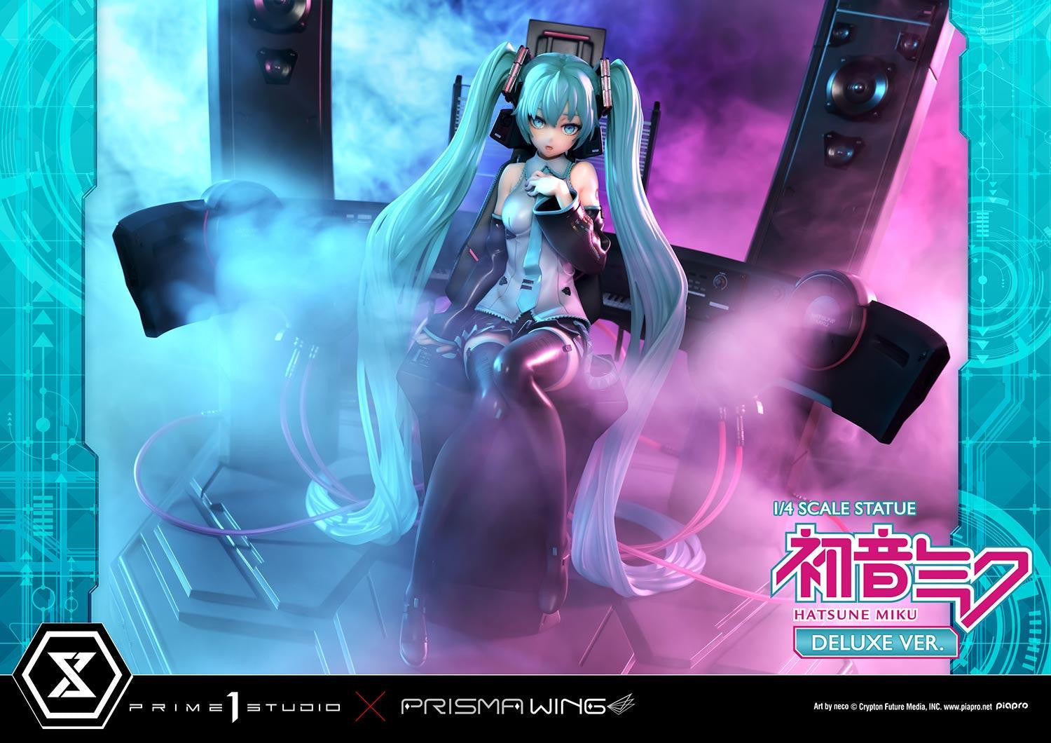 PRE-ORDER PRISMA WING - Vocaloid - Hatsune Miku "Art by neco": Deluxe Bonus Ver. 1/4