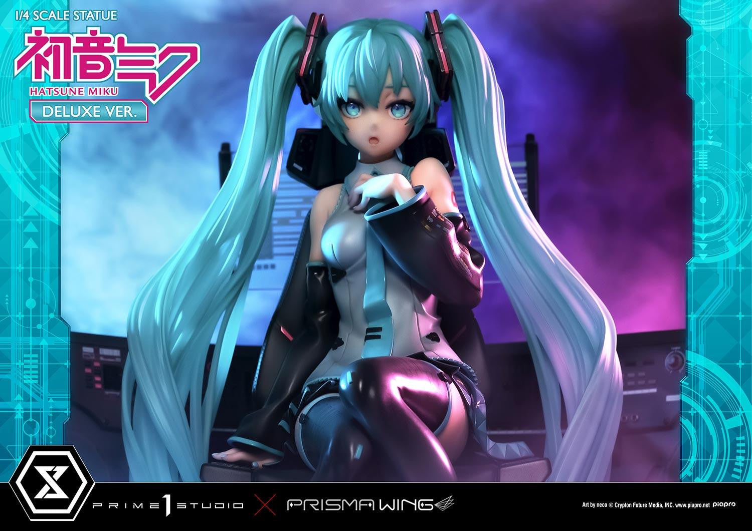 PRE-ORDER PRISMA WING - Vocaloid - Hatsune Miku "Art by neco": Deluxe Bonus Ver. 1/4
