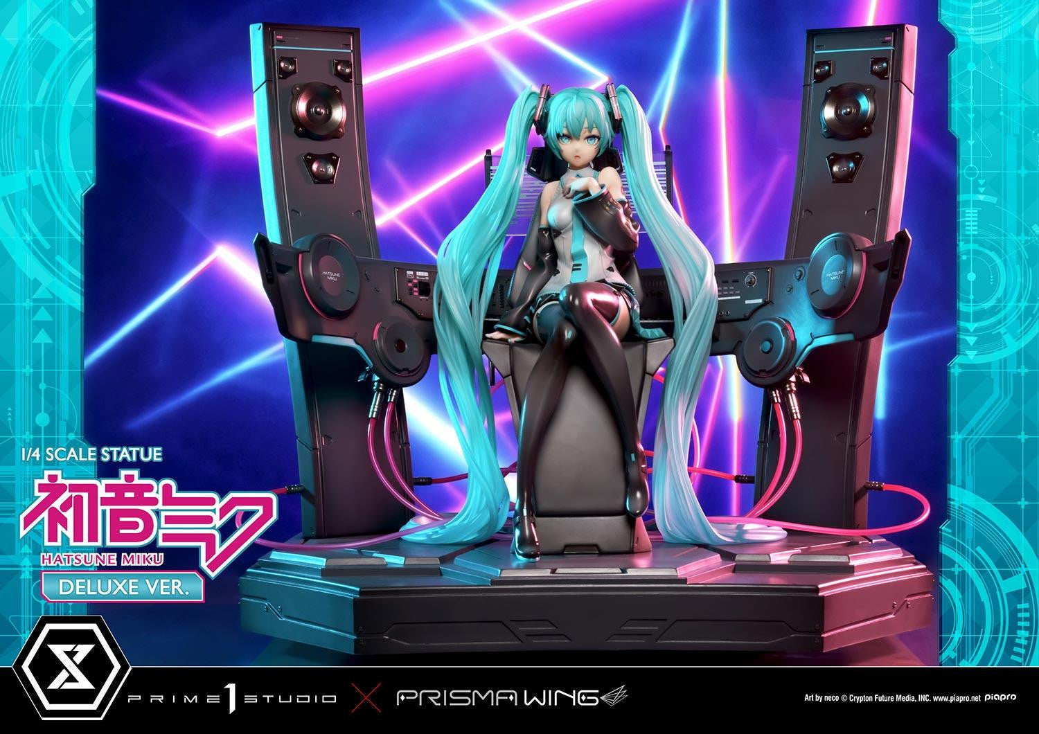 PRE-ORDER PRISMA WING - Vocaloid - Hatsune Miku "Art by neco": Deluxe Bonus Ver. 1/4