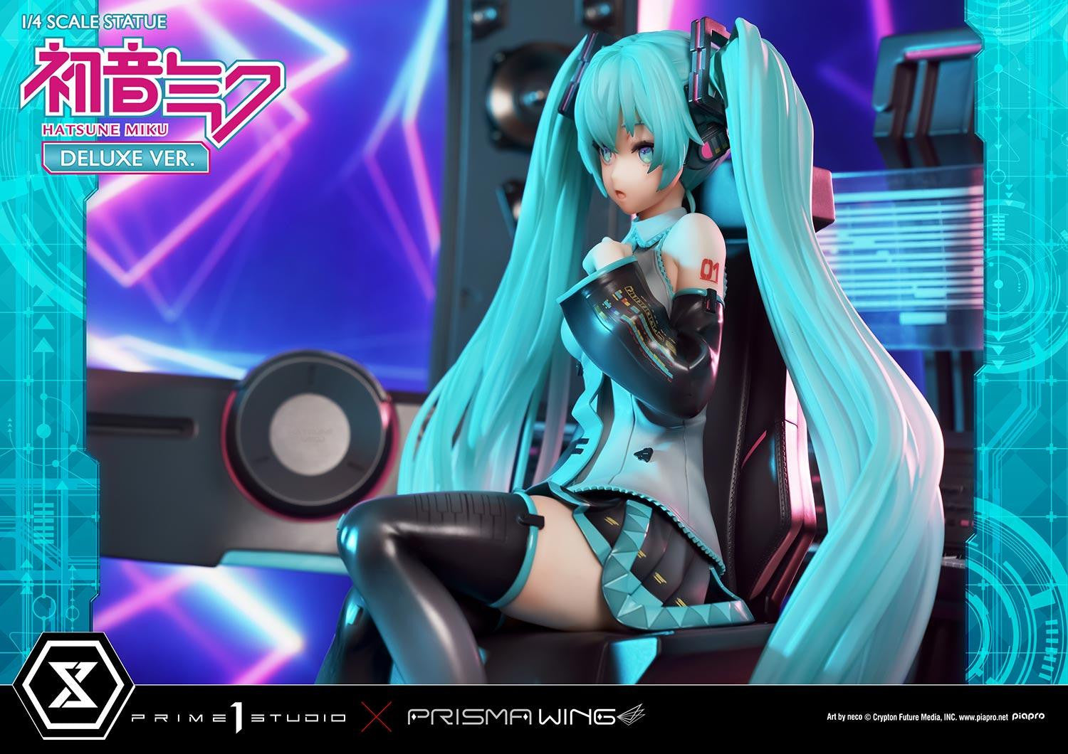 PRE-ORDER PRISMA WING - Vocaloid - Hatsune Miku "Art by neco": Deluxe Bonus Ver. 1/4