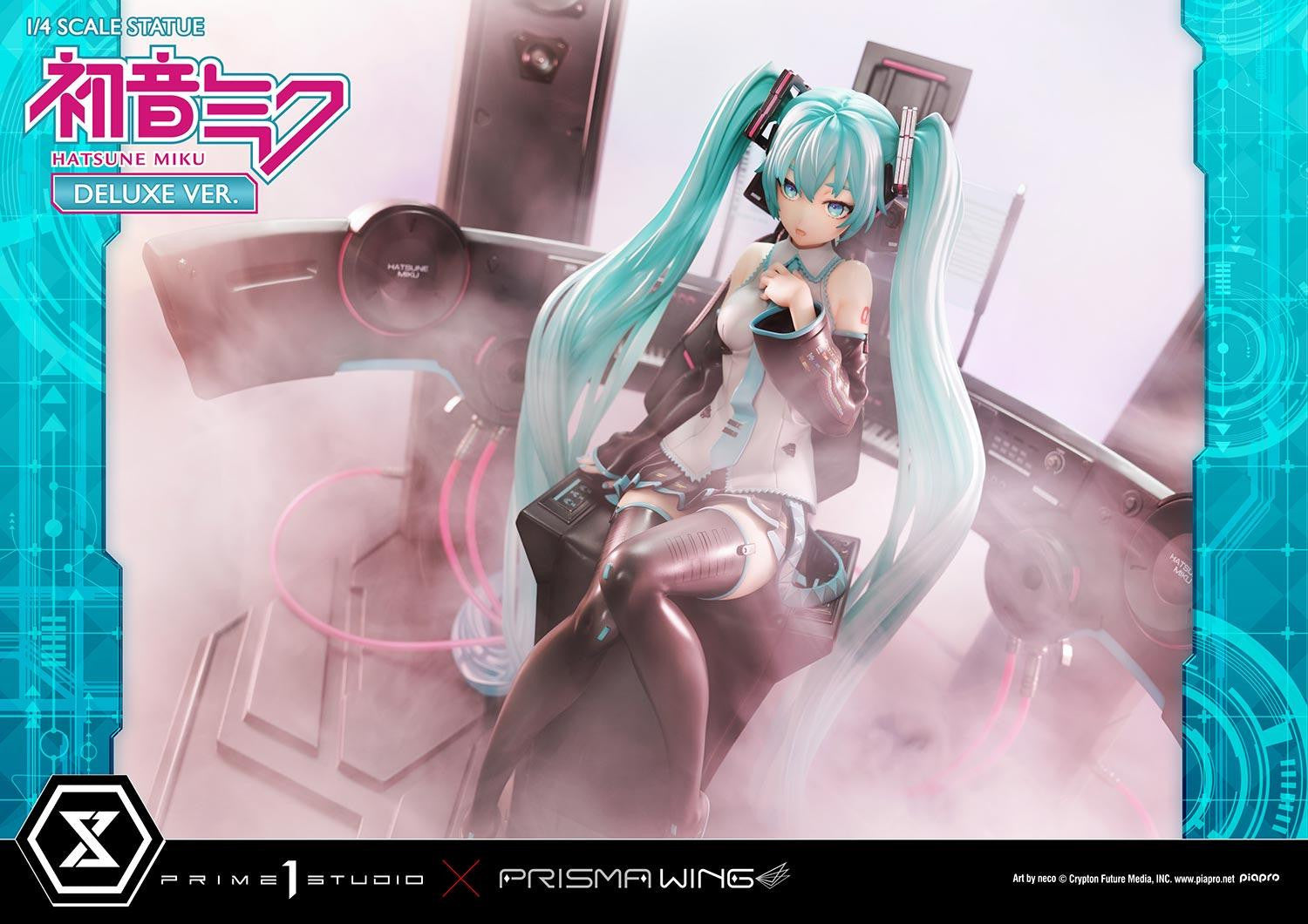 PRE-ORDER PRISMA WING - Vocaloid - Hatsune Miku "Art by neco": Deluxe Bonus Ver. 1/4