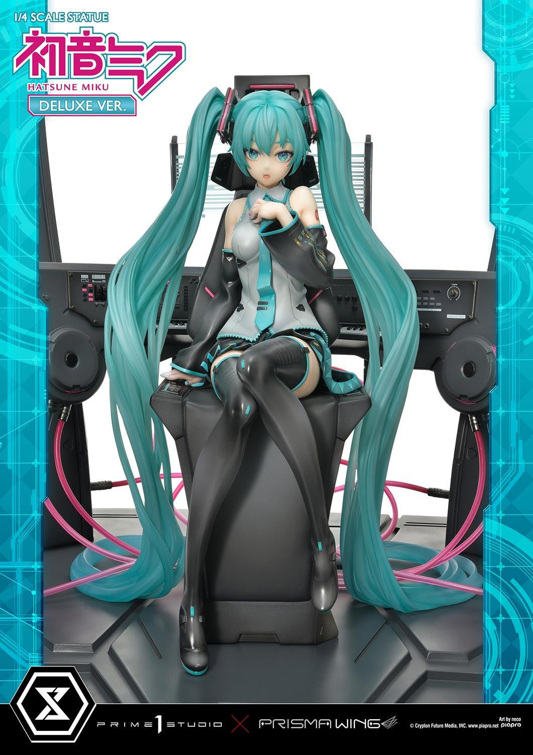 PRE-ORDER PRISMA WING - Vocaloid - Hatsune Miku "Art by neco": Deluxe Bonus Ver. 1/4