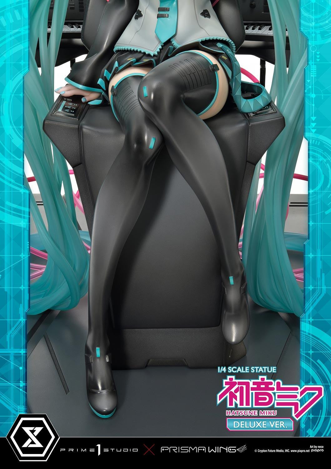 PRE-ORDER PRISMA WING - Vocaloid - Hatsune Miku "Art by neco": Deluxe Bonus Ver. 1/4