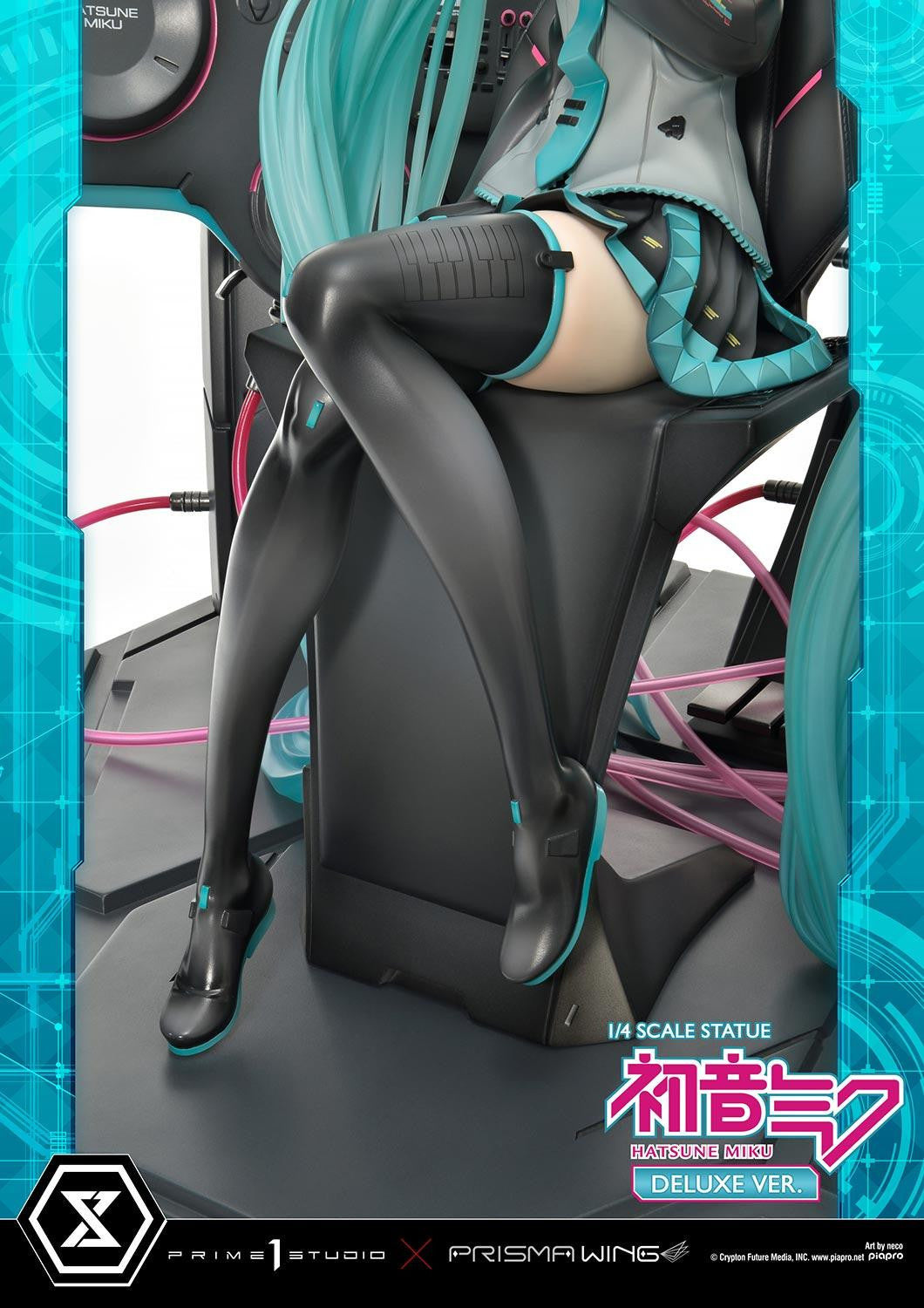 PRE-ORDER PRISMA WING - Vocaloid - Hatsune Miku "Art by neco": Deluxe Bonus Ver. 1/4