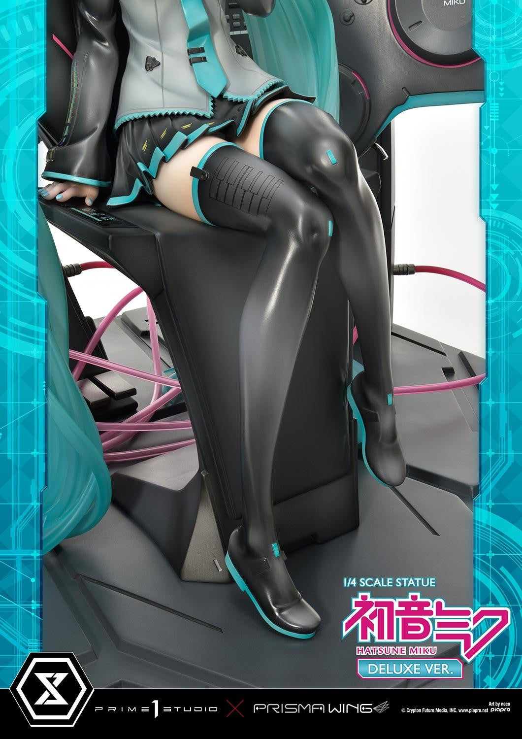 PRE-ORDER PRISMA WING - Vocaloid - Hatsune Miku "Art by neco": Deluxe Bonus Ver. 1/4
