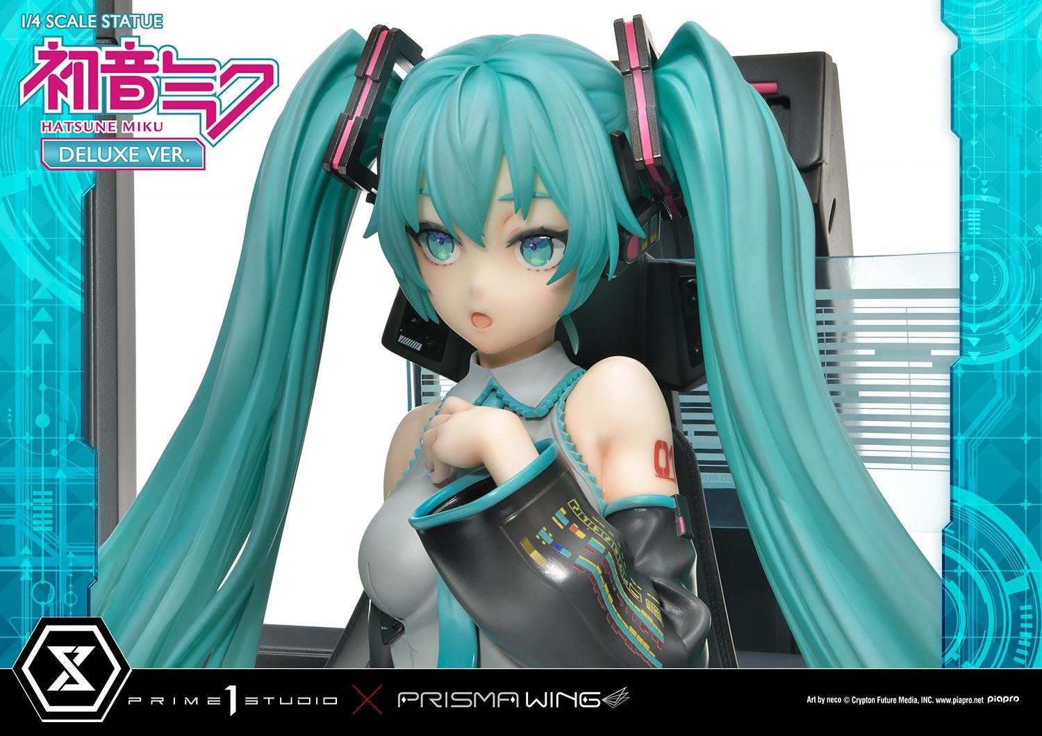 PRE-ORDER PRISMA WING - Vocaloid - Hatsune Miku "Art by neco": Deluxe Bonus Ver. 1/4