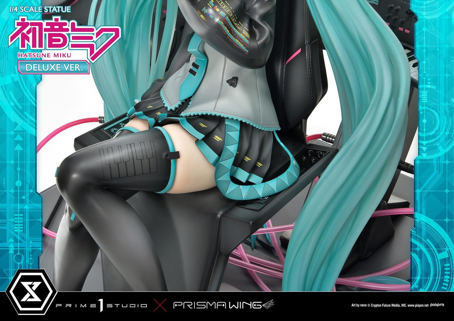 PRE-ORDER PRISMA WING - Vocaloid - Hatsune Miku "Art by neco": Deluxe Bonus Ver. 1/4