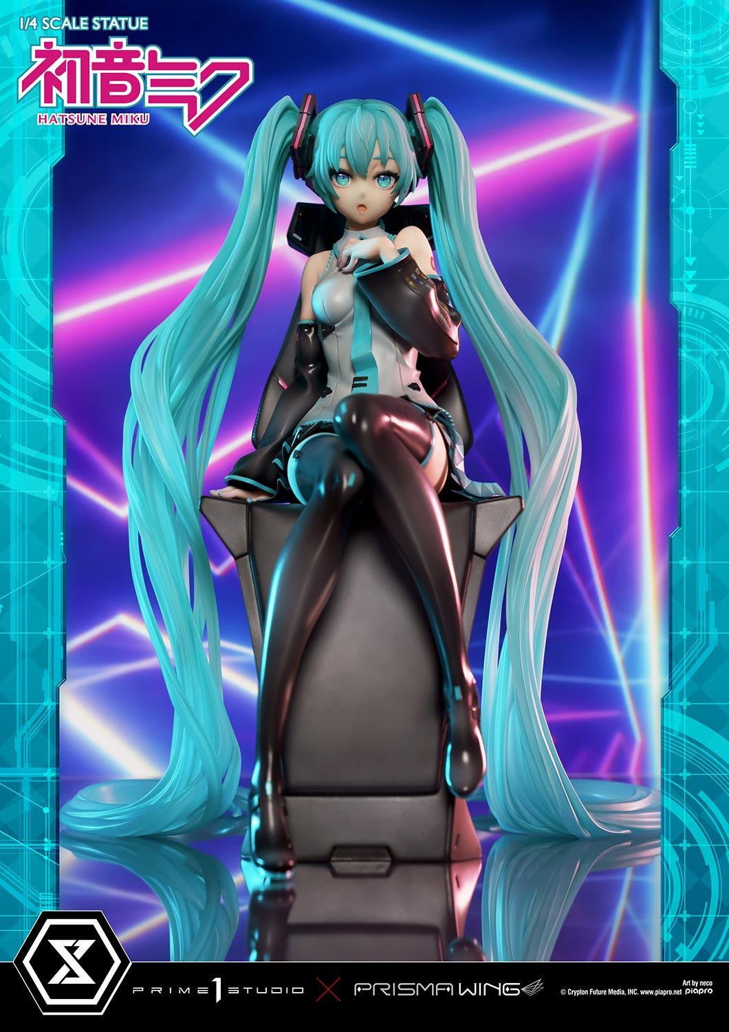 PRE-ORDER PRISMA WING - Vocaloid - Hatsune Miku "Art by neco": Deluxe Bonus Ver. 1/4