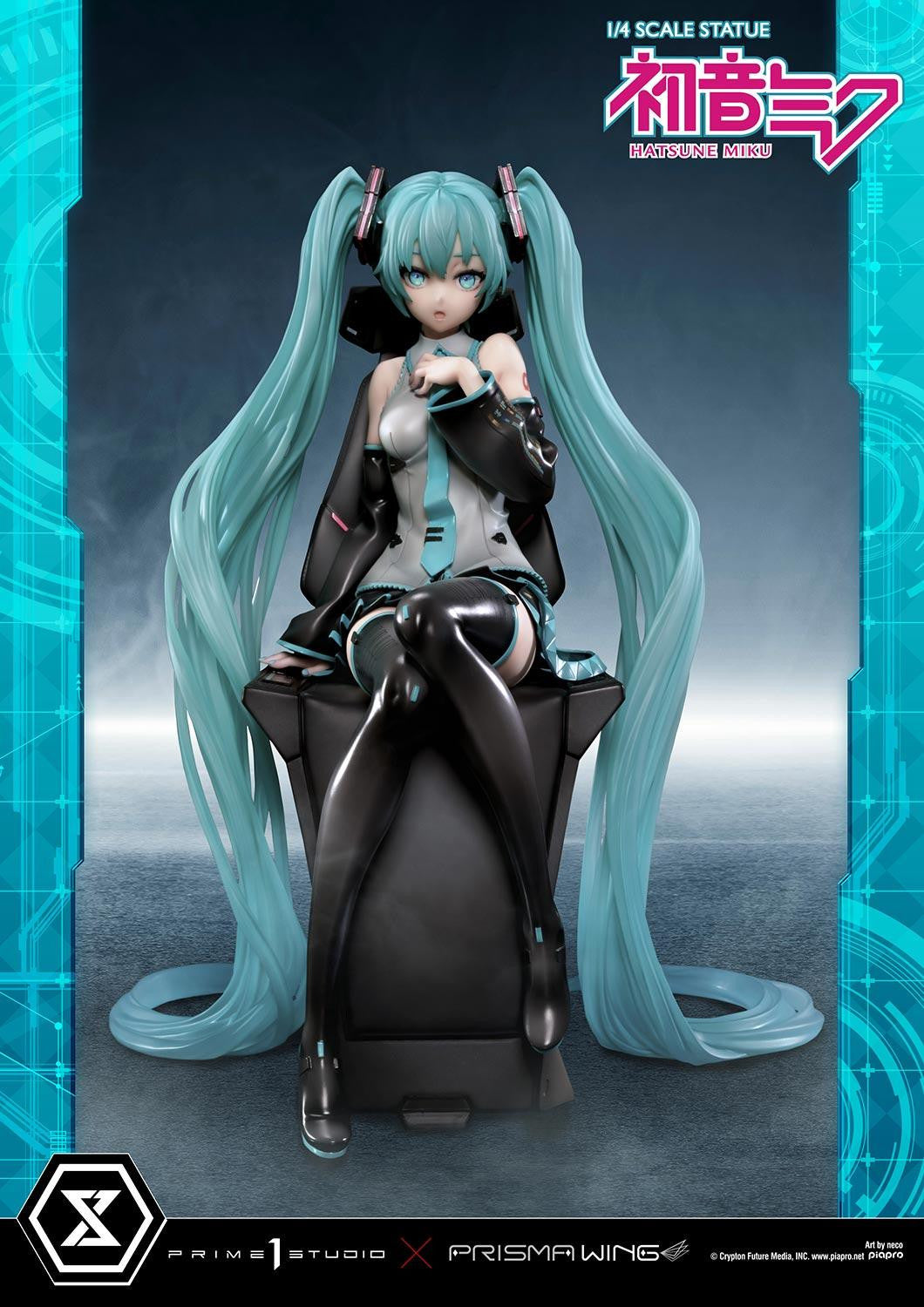 PRE-ORDER PRISMA WING - Vocaloid - Hatsune Miku "Art by neco": Deluxe Bonus Ver. 1/4