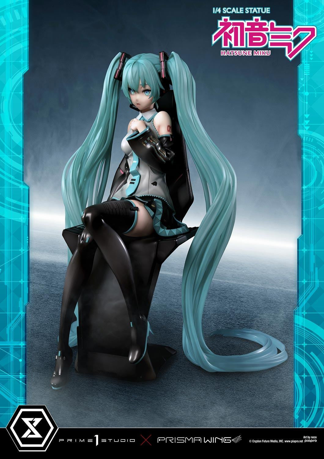 PRE-ORDER PRISMA WING - Vocaloid - Hatsune Miku "Art by neco": Deluxe Bonus Ver. 1/4