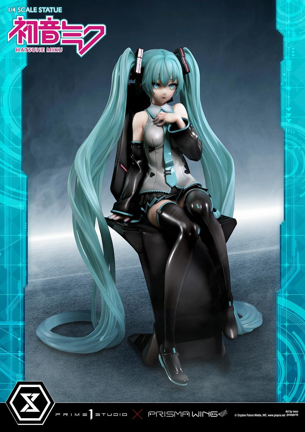 PRE-ORDER PRISMA WING - Vocaloid - Hatsune Miku "Art by neco": Deluxe Bonus Ver. 1/4