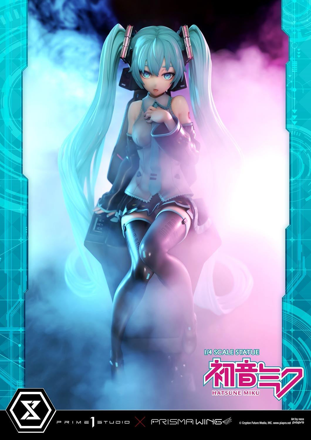PRE-ORDER PRISMA WING - Vocaloid - Hatsune Miku "Art by neco": Deluxe Bonus Ver. 1/4
