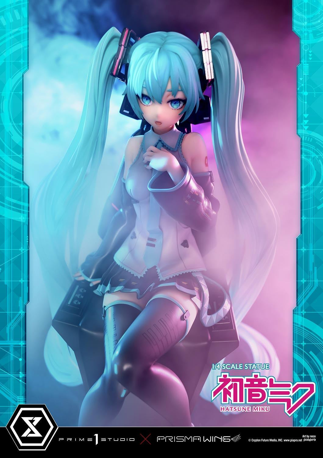 PRE-ORDER PRISMA WING - Vocaloid - Hatsune Miku "Art by neco": Deluxe Bonus Ver. 1/4