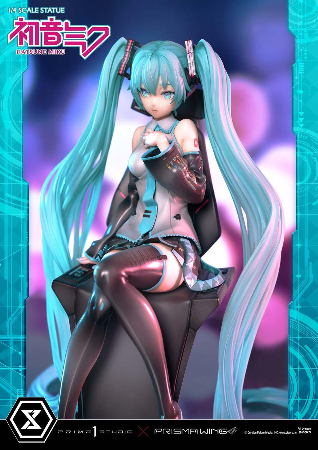 PRE-ORDER PRISMA WING - Vocaloid - Hatsune Miku "Art by neco": Deluxe Bonus Ver. 1/4