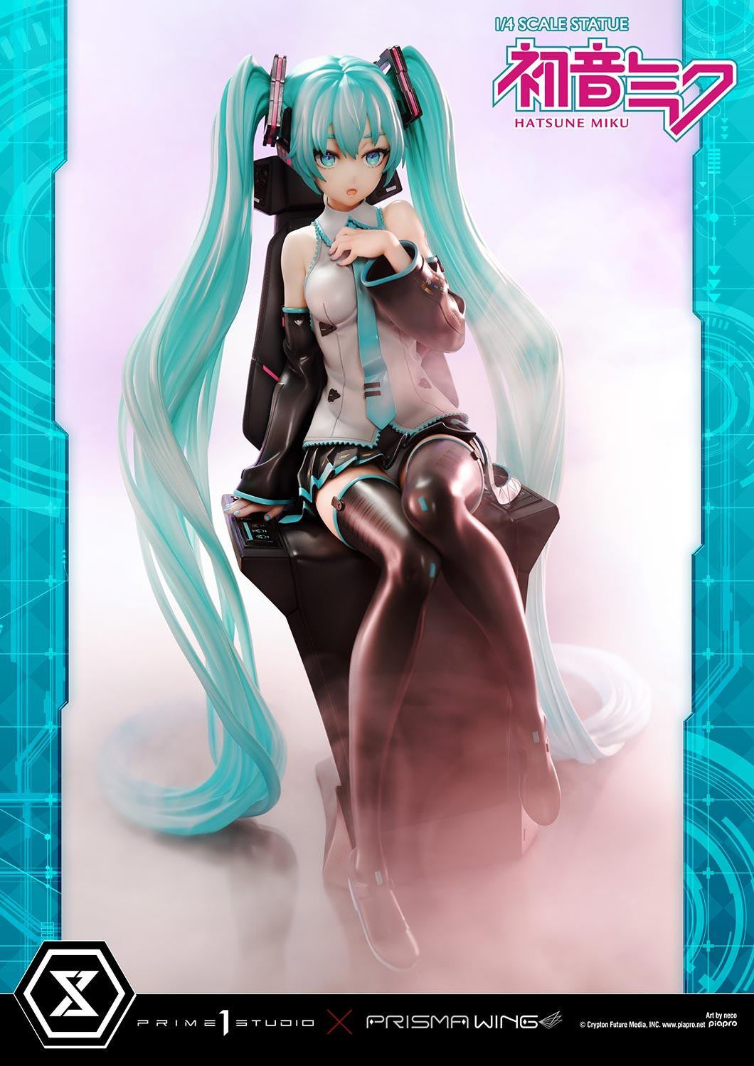 PRE-ORDER PRISMA WING - Vocaloid - Hatsune Miku "Art by neco": Deluxe Bonus Ver. 1/4