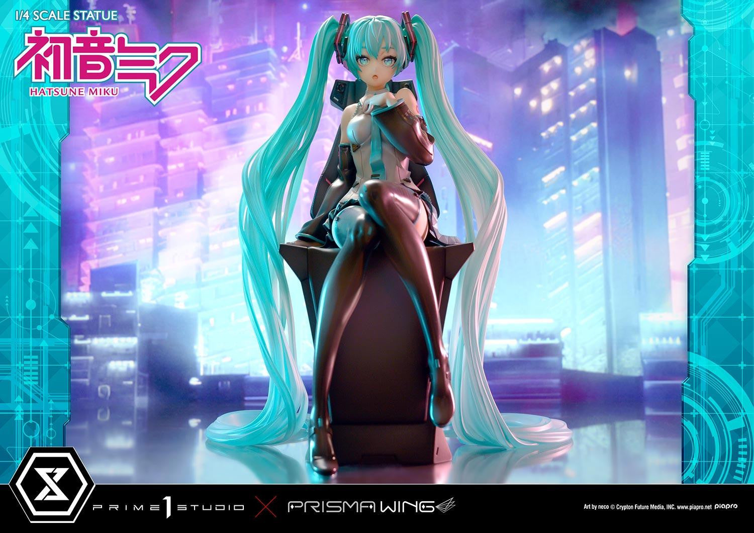 PRE-ORDER PRISMA WING - Vocaloid - Hatsune Miku "Art by neco": Deluxe Bonus Ver. 1/4