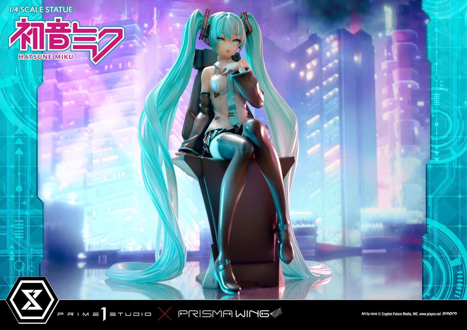 PRE-ORDER PRISMA WING - Vocaloid - Hatsune Miku "Art by neco": Deluxe Bonus Ver. 1/4