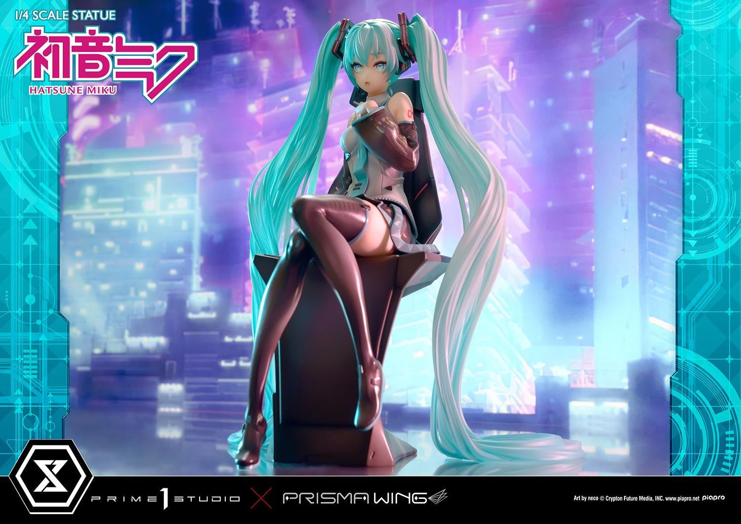 PRE-ORDER PRISMA WING - Vocaloid - Hatsune Miku "Art by neco": Deluxe Bonus Ver. 1/4