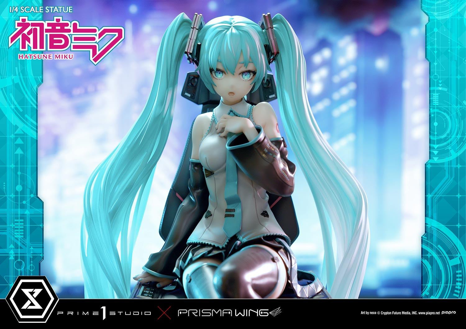 PRE-ORDER PRISMA WING - Vocaloid - Hatsune Miku "Art by neco": Deluxe Bonus Ver. 1/4