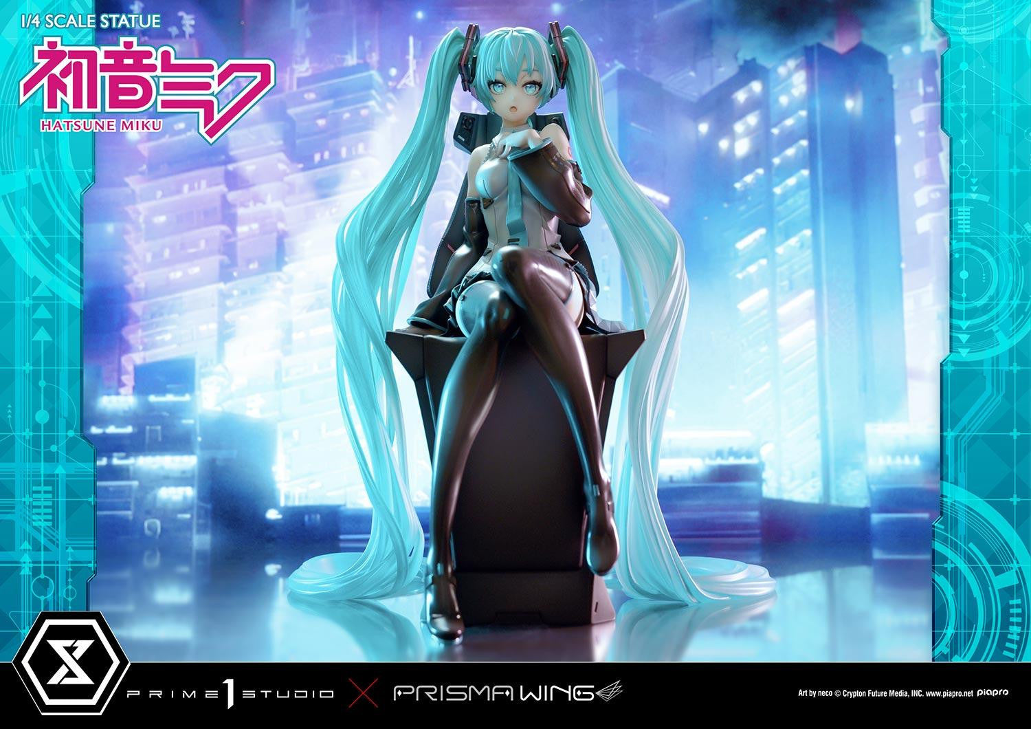 PRE-ORDER PRISMA WING - Vocaloid - Hatsune Miku "Art by neco": Deluxe Bonus Ver. 1/4