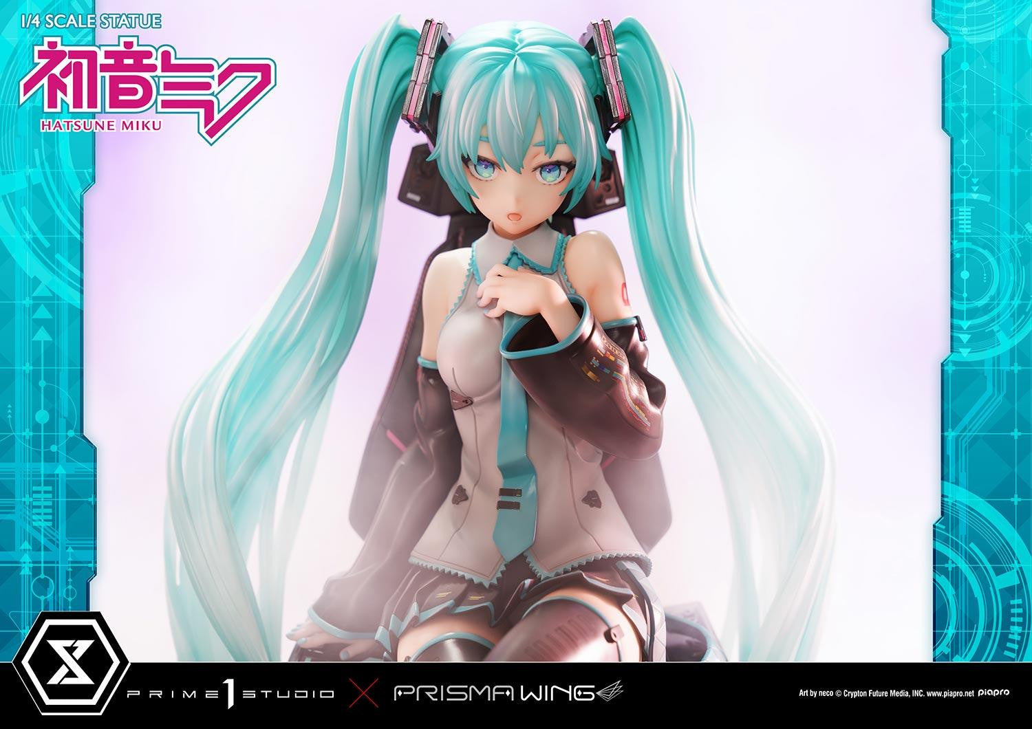 PRE-ORDER PRISMA WING - Vocaloid - Hatsune Miku "Art by neco": Deluxe Bonus Ver. 1/4