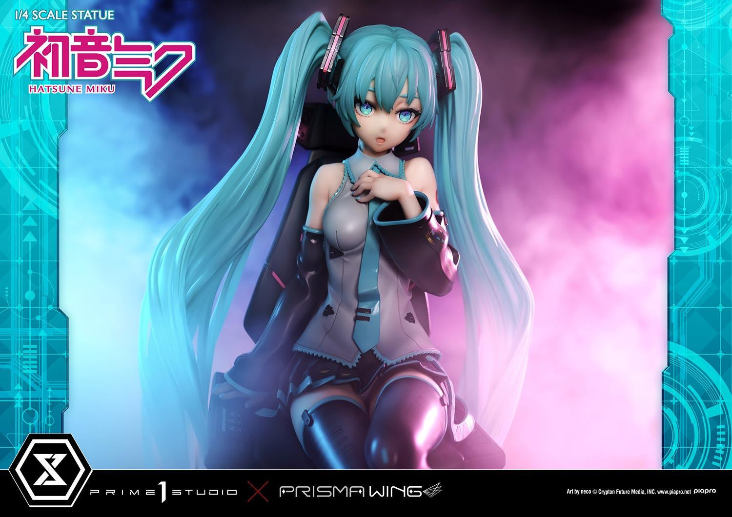 PRE-ORDER PRISMA WING - Vocaloid - Hatsune Miku "Art by neco": Deluxe Bonus Ver. 1/4
