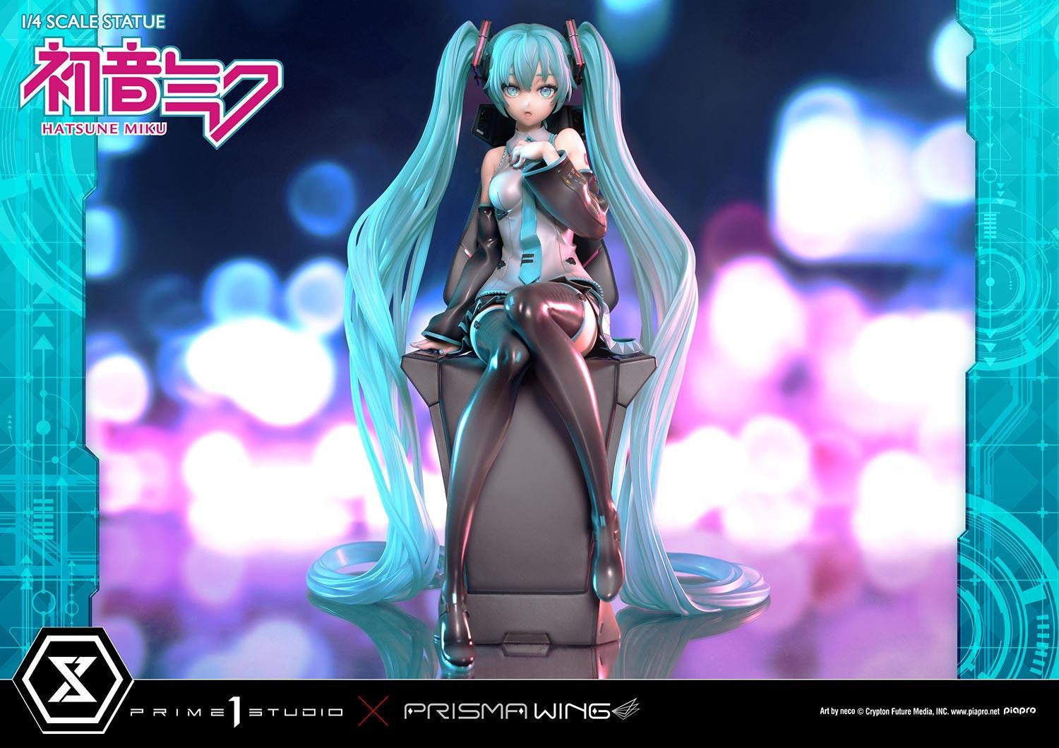 PRE-ORDER PRISMA WING - Vocaloid - Hatsune Miku "Art by neco": Deluxe Bonus Ver. 1/4