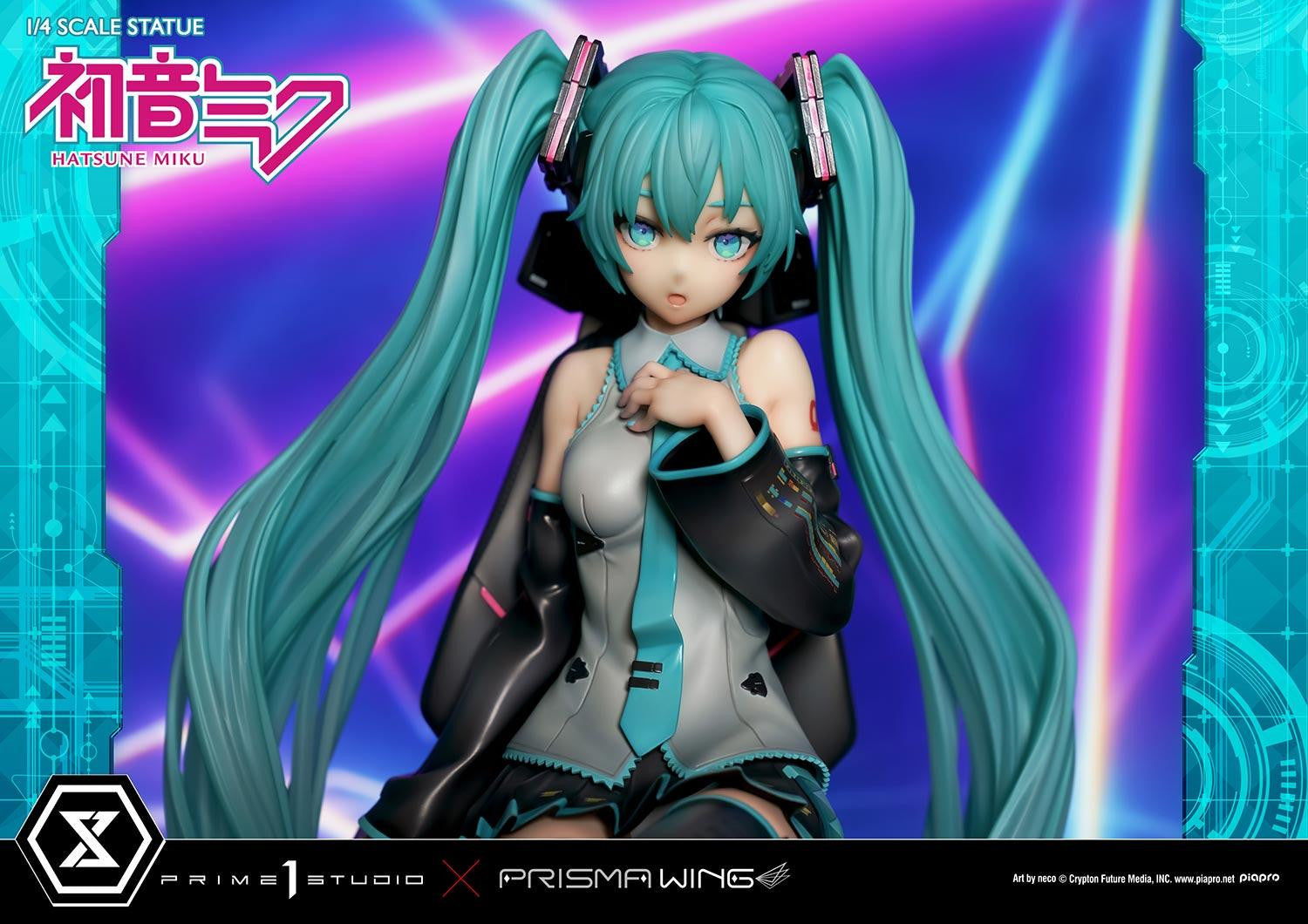 PRE-ORDER PRISMA WING - Vocaloid - Hatsune Miku "Art by neco": Deluxe Bonus Ver. 1/4