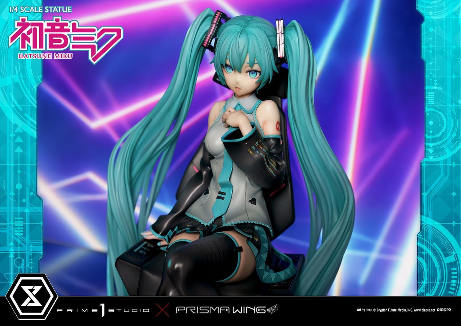 PRE-ORDER PRISMA WING - Vocaloid - Hatsune Miku "Art by neco": Deluxe Bonus Ver. 1/4