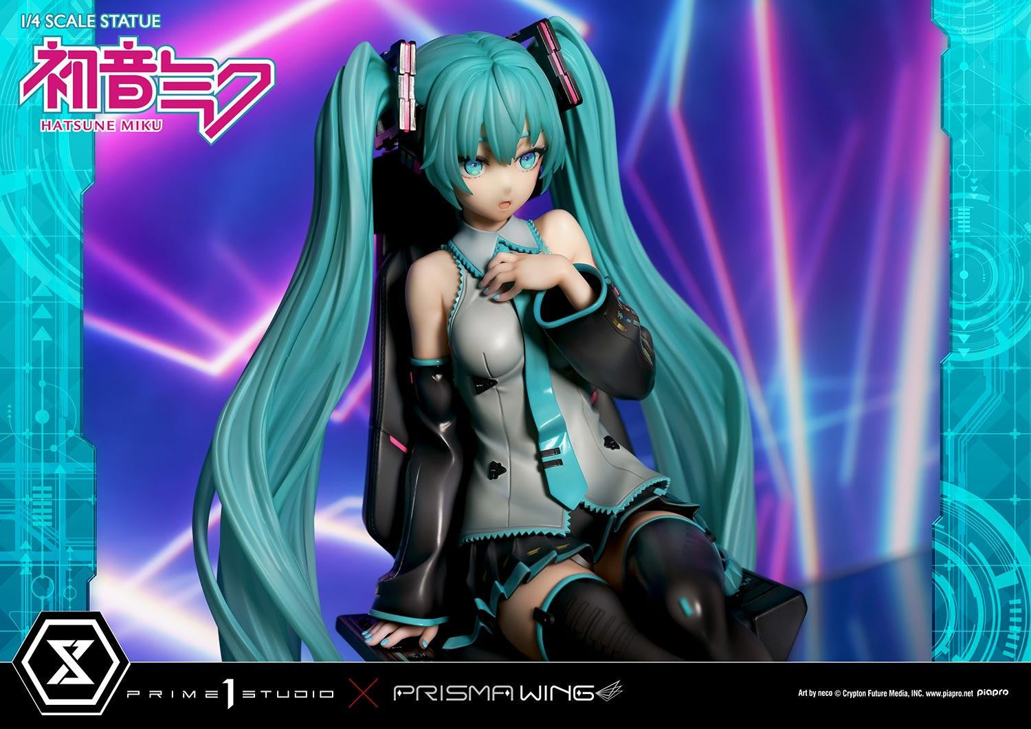PRE-ORDER PRISMA WING - Vocaloid - Hatsune Miku "Art by neco": Deluxe Bonus Ver. 1/4