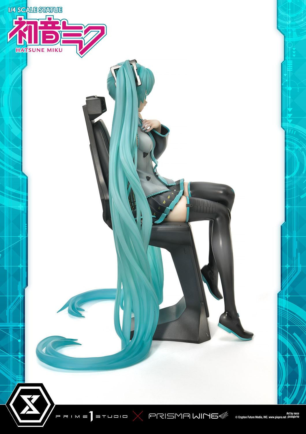 PRE-ORDER PRISMA WING - Vocaloid - Hatsune Miku "Art by neco": Deluxe Bonus Ver. 1/4