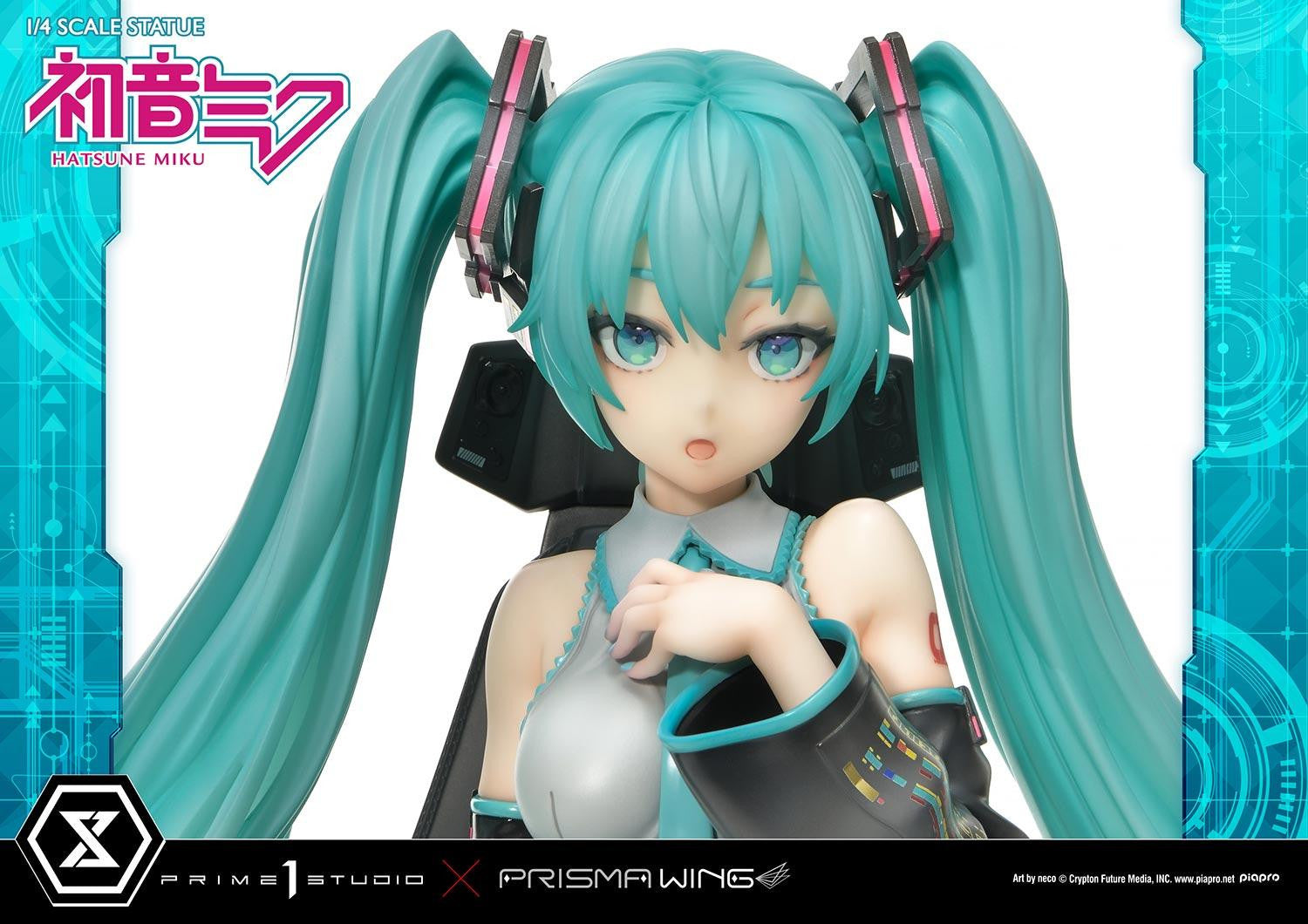 PRE-ORDER PRISMA WING - Vocaloid - Hatsune Miku "Art by neco": Deluxe Bonus Ver. 1/4