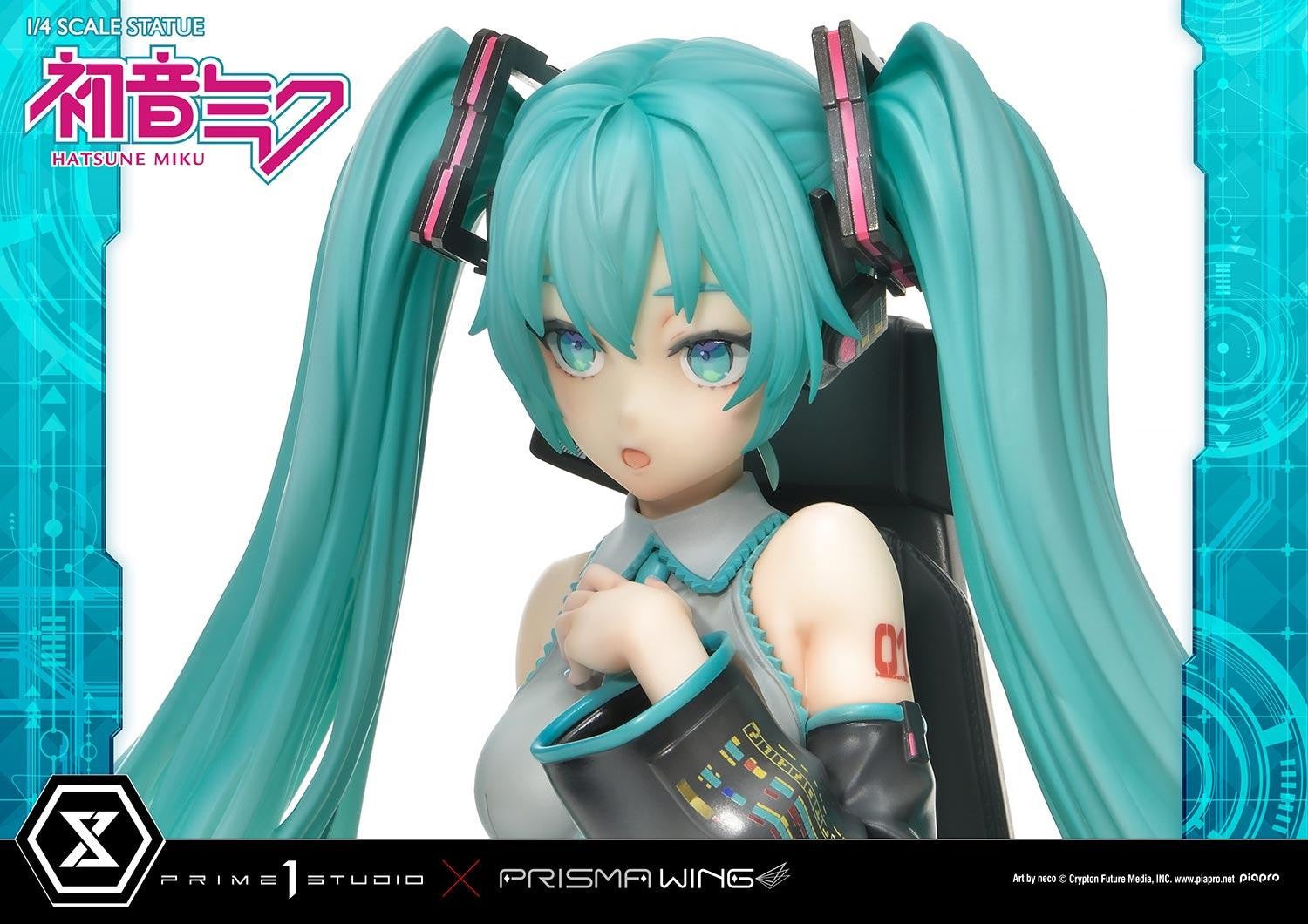 PRE-ORDER PRISMA WING - Vocaloid - Hatsune Miku "Art by neco": Deluxe Bonus Ver. 1/4
